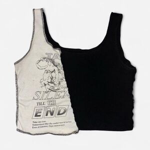 Black and White Renaissance Tank Top